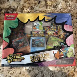 Pokemon Mega Evolution Ascended Heroes First Partners Pin Collection - IN HAND - Image 1