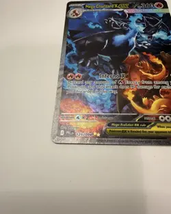 Pokemon TCG Phantasms Flames Mega Charizard x Ex 125/094 Ultra Rare - Near Mint - Image 5
