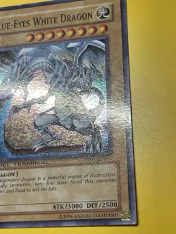 Yugioh Blue Eyes White Dragon DT01-EN001 Duel Terminal Holo Super LP - Image 3