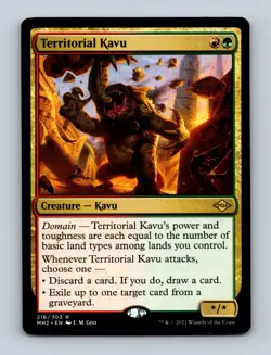 Territorial Kavu Modern Horizons 2 Non-Foil MTG NM - Image 1