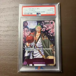 PSA 10 Zoro-Juurou OP05-067 2nd ANNIVERSARY COMPLETE GUIDE Promo ONE PIECE JPN - Image 1