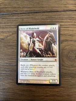 Hero of Bladehold Prerelease Cards Foil - Image 1