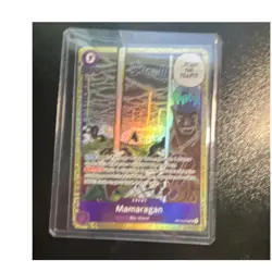 One Piece Card Game Mamaragan Holo Single Card Standard Size - Image 1