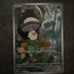Pokemon TCG Foongus Holo Rare Black Bolt SV Illustration Card 095/086 Nm - Image 1