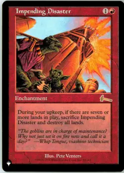 Impending Disaster 82 Rare The List Reprints Near Mint - Image 2