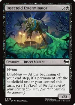 MtG Insectoid Exterminator C 0064 Teenage Mutant Ninja Turtles Common Foil - Image 1