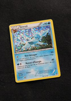 Pokemon "Givrali / Glaceon" 4/12 *Holo* McDonald's 2013 - French - Light Played - Image 4
