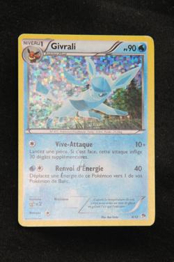 Pokemon "Givrali / Glaceon" 4/12 *Holo* McDonald's 2013 - French - Light Played - Image 5