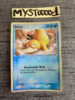 Carte Pokemon Enton Psykokwak 73/100 Reverse EX Tempete De Sable ALLEMAND Occasi - Image 1