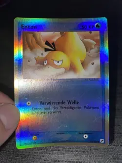 Carte Pokemon Enton Psykokwak 73/100 Reverse EX Tempete De Sable ALLEMAND Occasi - Image 3