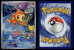 Chimchar - 041 Mega Evolution Promo MEP Holo Promo First Partner Pokemon NM - Image 3