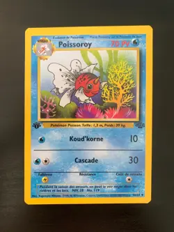 Carte Pokemon : Poissoroy 46/64 Edition 1 Jungle Wizards Francaise - Image 1