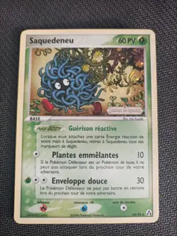 Carte Pokemon Saquedeneu 44/92 Reverse Ex Createurs De Legendes - Image 1
