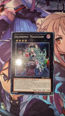 YuGiOh! | Alchemic Magician | REDU-EN047 Super Rare | MP - Image 1