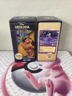 NEW-Disney Lorcana Elsa & Lilo Gift Box Lot-Glitter Promos- Factory Sealed - Image 2