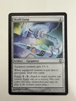 Skullclamp MTG Magic the Gathering Card NM Near Mint DST - Image 1