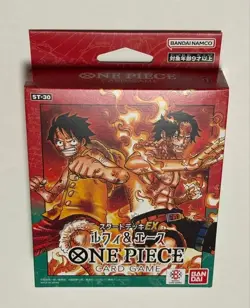 ONE PIECE Card Game ST-30 Luffy & Ace Starter Deck EX Japan no bonus pack - Image 2
