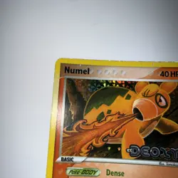 Numel 68/107 Reverse Holo EX Deoxys Pokemon English Card (MP) - Image 2