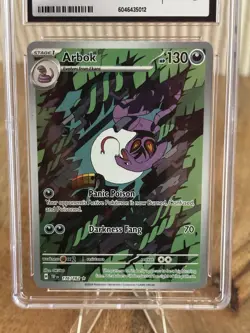 Arbok 176/162 CGC 10 Gem Mint Graded Pokemon Card - Image 2