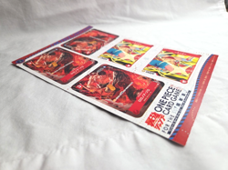 Roronoa Zoro - One Piece Saikyo Jump Mini Card Sheet #3 Bonus Promo - 5 Cards - Image 3