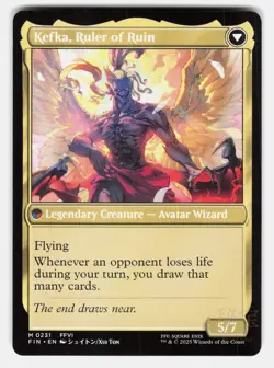 KEFKA, COURT MAGE - Magic: The Gathering - TON NM/M - Image 2