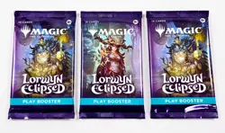 3 Packs Magic the Gathering Play Booster Pack Lot MTG Lorwyn Eclipsed - Image 1