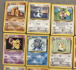 No Duplicates Lot of 26 NEVER PLAYED 1999 WOTC Base /102 Card Set Pokemon Cards - Image 2