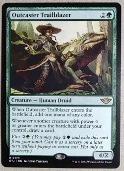 Outcaster Trailblazer - Outlaws of Thunder Juncton (OTJ) - Rare Reg - NM - MTG - Image 1