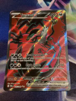 Pokemon TCG Yveltal ex 105/088 Ultra Rare Perfect Order NM/M - Image 1