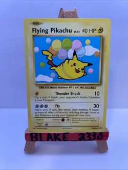 Pokemon TCG Pokemon Flying Pikachu Pikachu Secret Rare Regular A-2 - Image 1