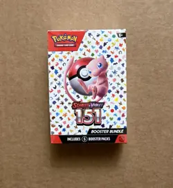 Pokemon TCG: Scarlet & Violet 151 Booster Bundle Box New Factory Sealed 6 Packs - Image 1