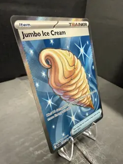 Jumbo Ice Cream 109/086 Me04: Chaos Rising Holo Ultra Rare Pokemon Trainer - Image 2