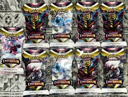 Pokemon TCG 9X Lost Origin Sleeved Booster Packs - 9 Total Packs New Sealed - Image 1