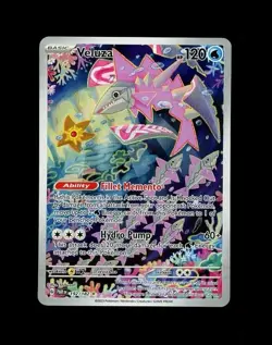 2023 Pokemon PARADOX RIFT VELUZA ILLUSTRATION RARE 192/182! NM - Image 1