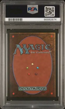 1994 Magic the Gathering WAR BARGE The Dark NM-MT PSA 8 MTG - Image 2