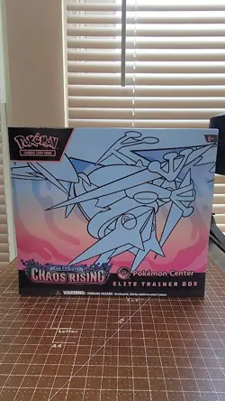 Chaos Rising POKEMON CENTER Exclusive Elite Trainer Box ETB New Factory Sealed - Image 1