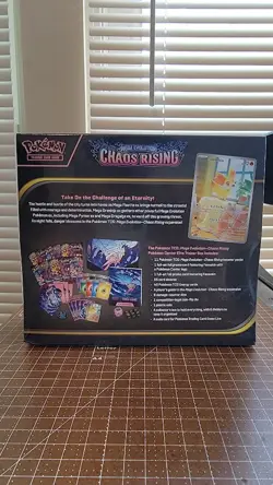 Chaos Rising POKEMON CENTER Exclusive Elite Trainer Box ETB New Factory Sealed - Image 3