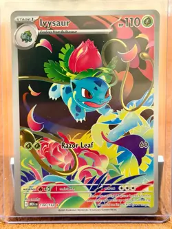 Ivysaur 134/132 Illustration Rare Pokemon TCG ME01: Mega Evolution - Near mint - Image 1