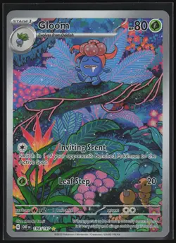 Gloom 198/197 Obsidian Flames Illustration Rare Tomii Near Mint - Image 2