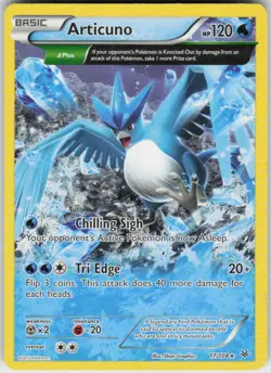 ARTICUNO 17/108 ROARING SKIES POKEMON RARE MP - Image 1