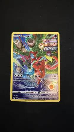 Deoxys GG12/GG70 Holo Crown Zenith Galarian Gallery Pokemon NM - Image 1