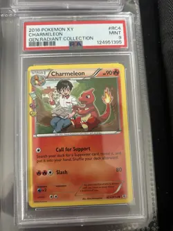 Pokemon 2016 XY Generations Radiant Collection Charmeleon #RC4 PSA 9 - Image 1