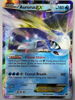 Aurorus EX - XY102 XY102 Holo Promo XY Promo Pokemon Holo Lightly Played - Image 1