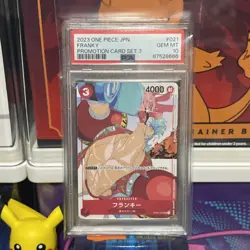 One Piece Franky Gift Collection 2023 Op01-021 Psa 10 - Image 1