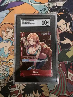 SGC 10 GEM MT Nami ST01-007 Winner English Promo One Piece Tournament Pack Vol 3 - Image 1