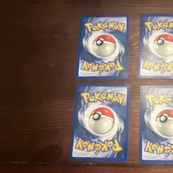 Nintendo Pokemon TCG Gym Heroes Trainer Stadium 4-Card Lot Cinnabar/Fuchsia - Image 2