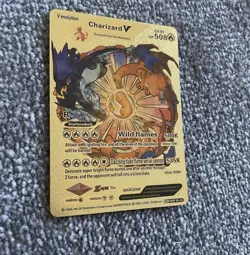 Charizard V Smp 26-43 Gold Foil Pokemon Card - Image 1