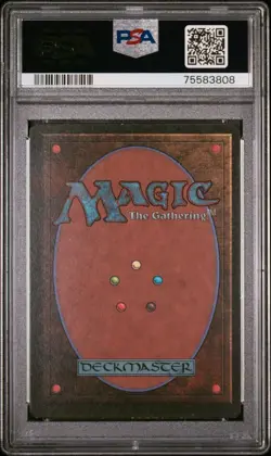 1994 Magic the Gathering GAEA'S TOUCH The Dark NM PSA 7 MTG - Image 2