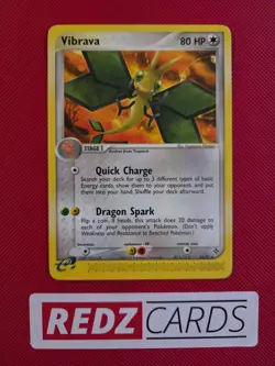 Vibrava 22/97 Dragon Non Holo Rare Pokemon Card 2003LP - Image 1