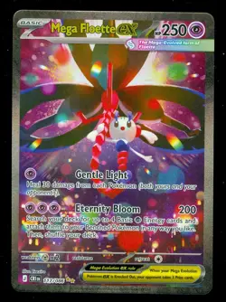 Pokemon MEGA FLOETTE EX 117/086 - Chaos Rising - SPECIAL ILLUSTRATION - Card A - Image 1